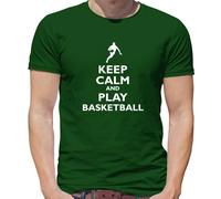 Keep Calm And Play Basket - T-Shirt - Player Hobbies SPORTS Amore