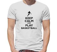 Keep Calm And Play Basket - T-Shirt - Player Hobbies SPORTS Amore