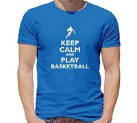 Keep Calm And Play Basket - T-Shirt - Player Hobbies SPORTS Amore