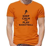 Keep Calm And Play Basket - T-Shirt - Player Hobbies SPORTS Amore