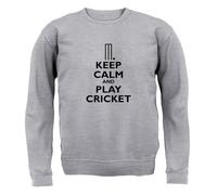 Keep Calm And Play Cricket - Bambini Felpa/Maglione - Love Player England Ashes