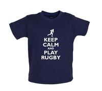 Keep Calm And Play Rugby - T-Shirt / Body - League Union SPORTS Love