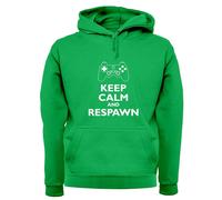 Keep Calm And Respawn - Adulti Felpa/Maglione - Gioco Gamer Giochi On-Line