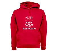 Keep Calm And Respawn - Adulti Felpa/Maglione - Gioco Gamer Giochi On-Line