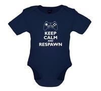 Keep Calm And Respawn - Bambino T-Shirt / Body - Gioco Gamer Giochi On-Line