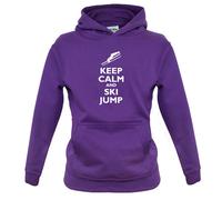 Keep Calm And Sci Salto - Bambini Felpa/Maglione - Sci Neve Love Slope Sport