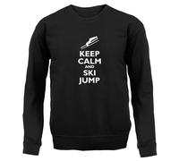 Keep Calm And Sci Salto - Bambini Felpa/Maglione - Sci Neve Love Slope Sport