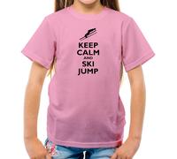 Keep Calm And Sci Salto - T-Shirt - Sci Neve Love Slope Sport Invernali