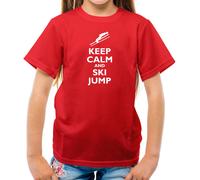 Keep Calm And Sci Salto - T-Shirt - Sci Neve Love Slope Sport Invernali