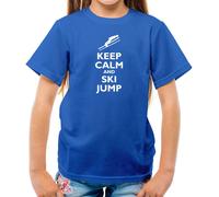 Keep Calm And Sci Salto - T-Shirt - Sci Neve Love Slope Sport Invernali