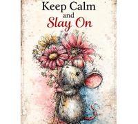 Keep Calm and Slay On: 2026 2027 Planner with Vision Boards, Tracking Pages & Self-Care Tools
