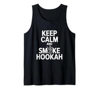 Keep Calm And Smoke Hookah Cool Hookah Amante Canotta