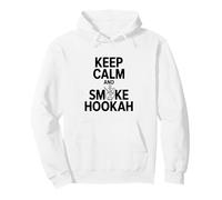 Keep Calm And Smoke Hookah Cool Hookah Amante Felpa con Cappuccio