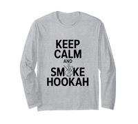 Keep Calm And Smoke Hookah Cool Hookah Amante Maglia a Manica