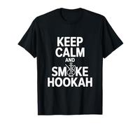 Keep Calm And Smoke Hookah Cool Hookah Amante Maglietta