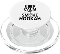 Keep Calm And Smoke Hookah Cool Hookah Amante PopSockets PopGrip per MagSafe