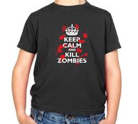 Keep Calm And Uccidere Zombie T-Shirt - Undead - Walkers - Halloween