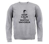 Keep Calm And Watch Snooker - Bambini Felpa/Maglione - 147 Crogiolo Player