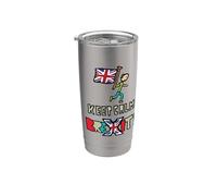 Keep Calm Brexit Bicchiere termico in acciaio inox doppia parete