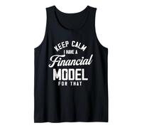 Keep Calm Design Modello Finanziario Canotta