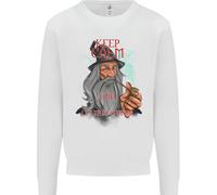 Keep Calm E Lascia Andare Quella Cosa Uomo Felpa Maglione