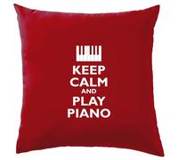 Keep Calm E Suona Il Pianoforte - Cuscino - Musicista Pianista Musicista