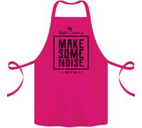 Keep Calm & Fare un Tocco Di Rumore Rock N Roll Cotone Grembiule 100% Biologico