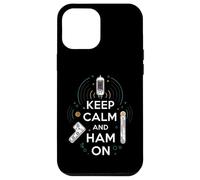Keep Calm Ham On Radio Operator Amateur Radio Tube Custodia per iPhone 12 Pro Max