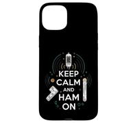 Keep Calm Ham On Radio Operator Amateur Radio Tube Custodia per iPhone 15 Plus