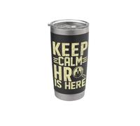 Keep Calm HR è qui HR Bicchiere termico in acciaio inox doppia parete