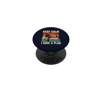 Keep Calm I Have A Plan Divertente Immersione Snorkeling Umorismo PopSockets PopGrip Adesivo