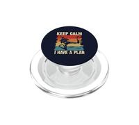 Keep Calm I Have A Plan Divertente Immersione Snorkeling Umorismo PopSockets PopGrip per MagSafe