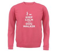 Keep Calm I'M A Cane Walker - Adulti Felpa/Maglione - Passeggio Cani Cagnolino
