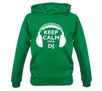 Keep Calm I'M A Dj - Bambini Felpa/Maglione - Love Mixing Musica Disco Fantino