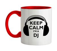 Keep Calm I'M A Dj - Ceramica Mug - Love Mescolando Musica Disco Fantino Piastre