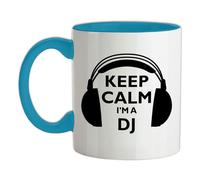 Keep Calm I'M A Dj - Ceramica Mug - Love Mescolando Musica Disco Fantino Piastre