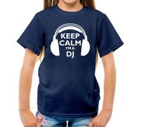 Keep Calm I'M A Dj - T-Shirt - Love Mixing Musica Disco Fantino Decks
