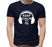 Keep Calm I'M A Dj - T-Shirt - Love Mixing Musica Disco Fantino Mazzi
