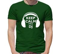Keep Calm I'M A Dj - T-Shirt - Love Mixing Musica Disco Fantino Mazzi
