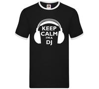Keep Calm I'M A Dj - Uomo Suoneria - Djing Mixing Musica Disco Fantino