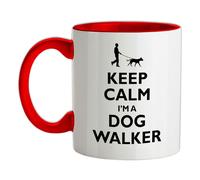 Keep Calm I'M a Dog Walker - Ceramica Mug - Walking Cani Cucciolo Job Camminata