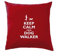 Keep Calm I'M a Dog Walker - Cuscino - Walking Cani Cucciolo Job Camminata