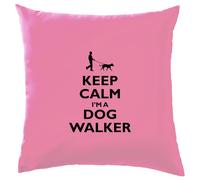 Keep Calm I'M a Dog Walker - Cuscino - Walking Cani Cucciolo Job Camminata