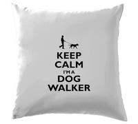 Keep Calm I'M a Dog Walker - Cuscino - Walking Cani Cucciolo Job Camminata