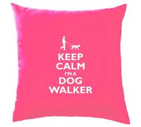 Keep Calm I'M a Dog Walker - Cuscino - Walking Cani Cucciolo Job Camminata
