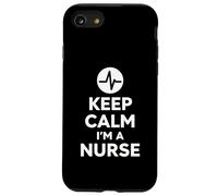 Keep Calm I'm A Nurse Bold Minimal Life Design Custodia per iPhone SE (2020) / 7/8