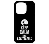 Keep Calm im a Sagittario Custodia per iPhone 15 Pro