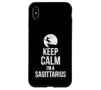 Keep Calm im a Sagittario Custodia per iPhone XS Max