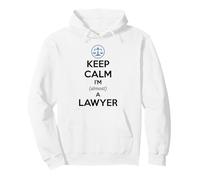 Keep Calm I'm Almost a Lawyer | Divertente Esame di Avvocato per Studenti di Legge Felpa con Cappuccio