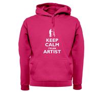 Keep Calm I'M An Artista - Adulti Felpa/Maglione - Pittore Arte Pittura